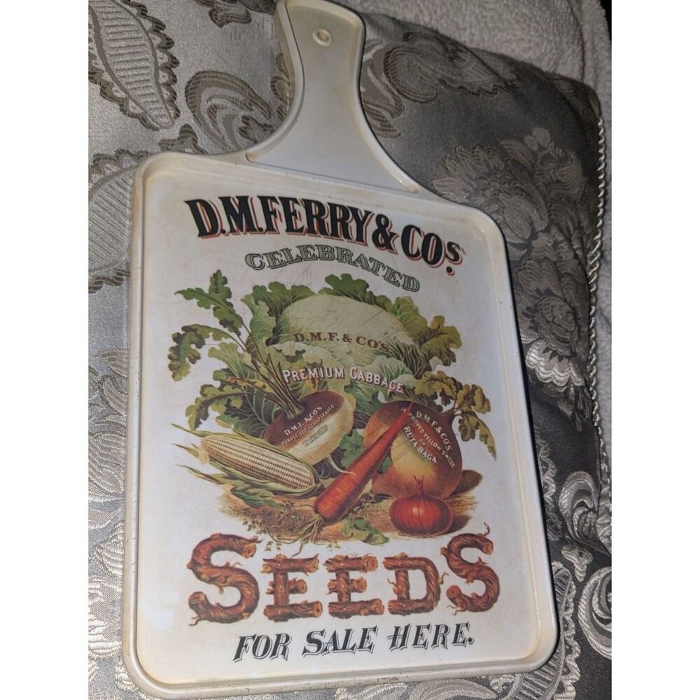 D.M. Ferry & Co Seeds Cutting Board Vintage